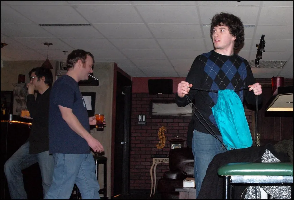 An archive comedy night at Timothy O’Toole’s Chicago in 2010.