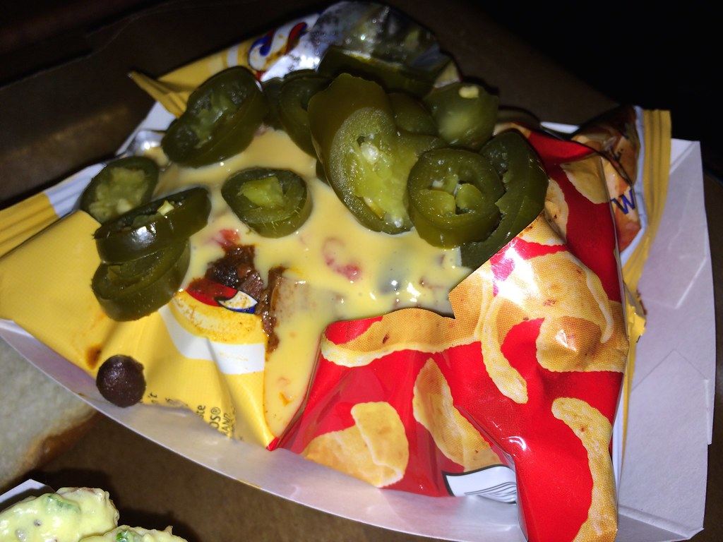 An archive Frito pie at Green Street Smoked Meats.