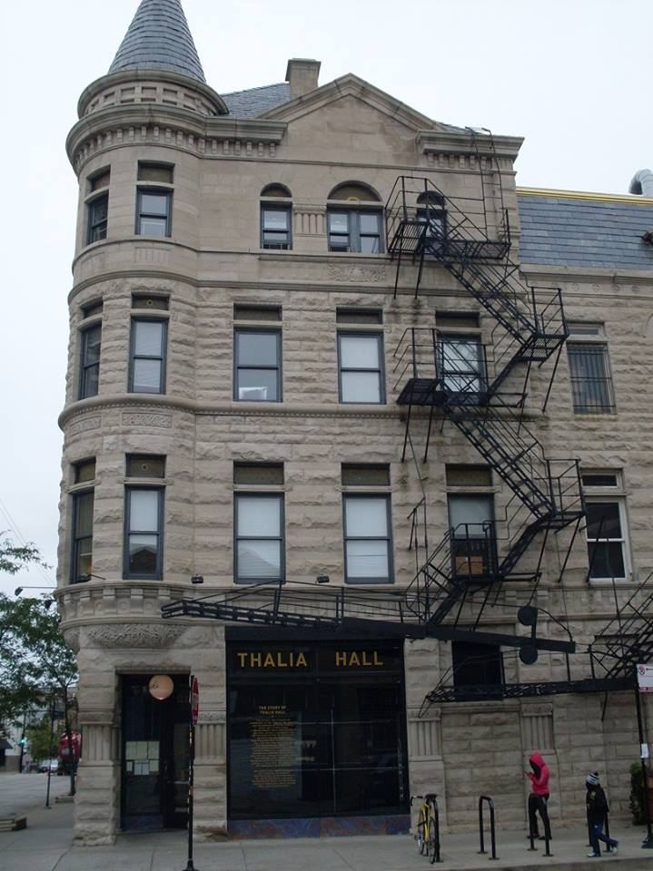 Thalia Hall at Allport and 18th Street in Pilsen.